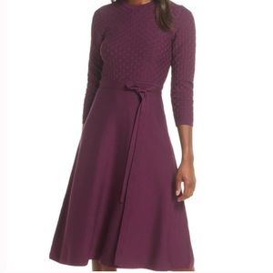Eliza J. Fit & Flare Sweater Dress